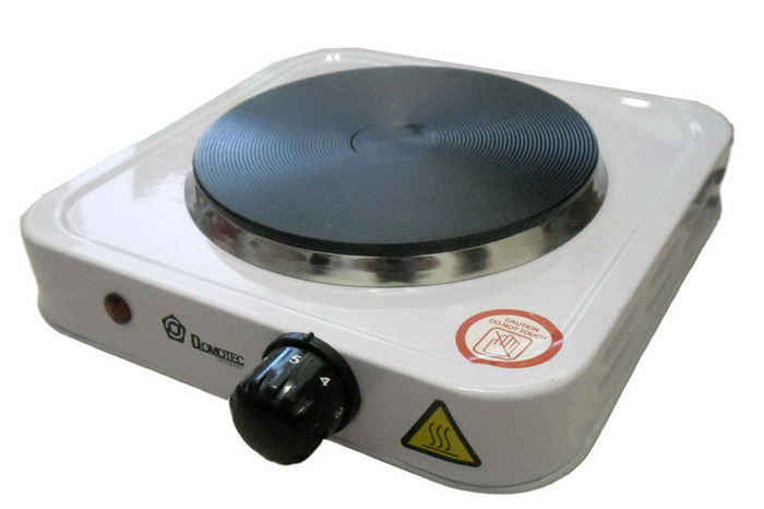 Электроплитка Domotec HP-100A с чугунным диском