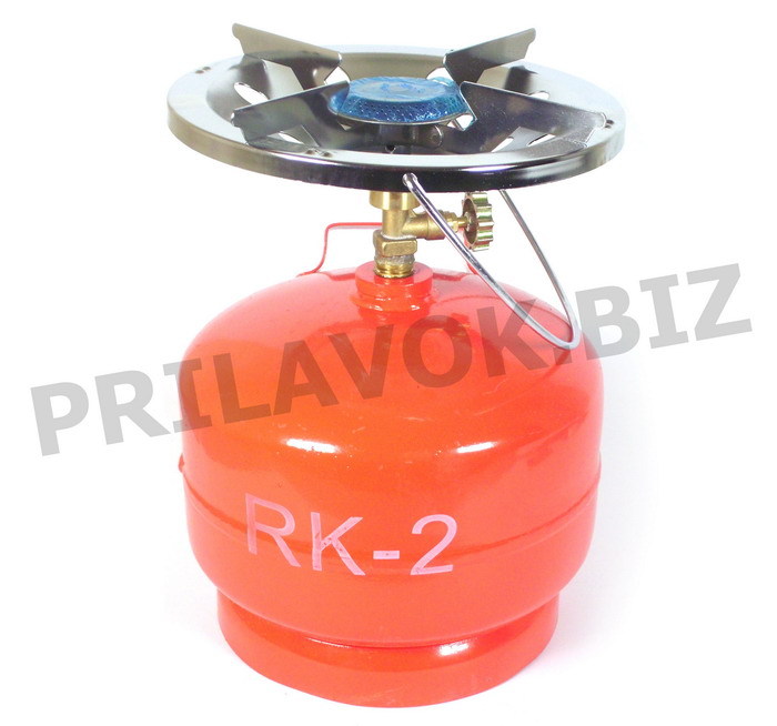 Газовый примус Superplast RK-2 с баллоном на 5 литров