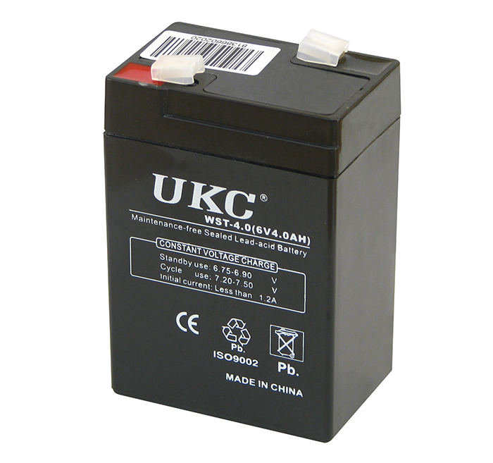 Аккумулятор UKC WST-4 6V 4.0Ah