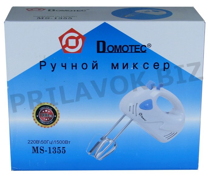 Ручной миксер Domotec MS-1355