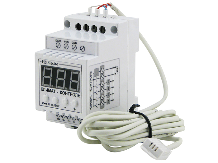 Терморегулятор с влагорегулятором HS Electro Климат-контроль