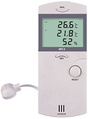 Электронный термометр с гигрометром MT-3