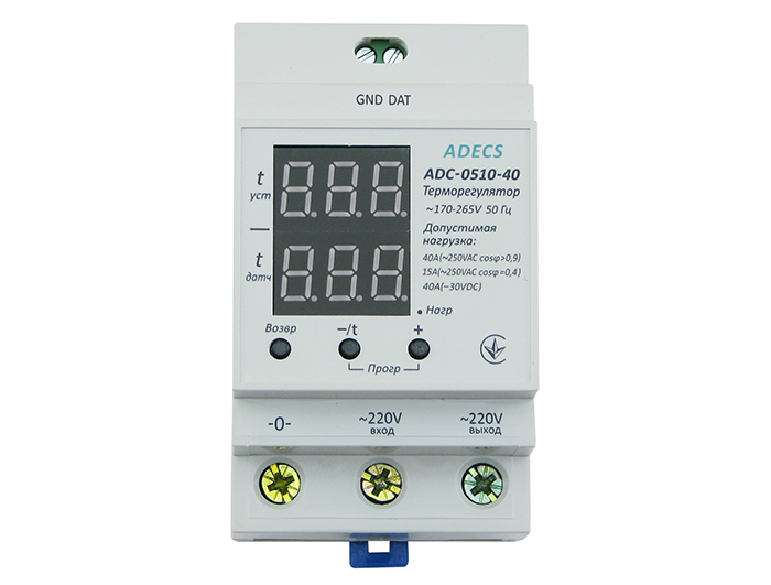 Терморегулятор Adecs ADC-0510-40