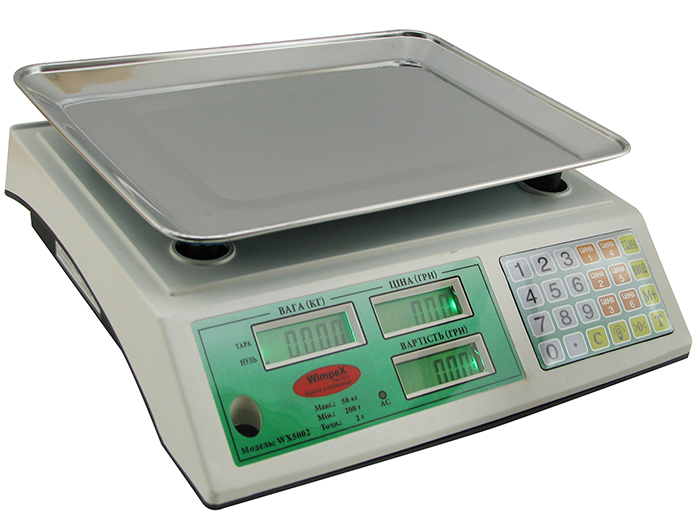 Электронные торговые весы Wimpex WX-5002