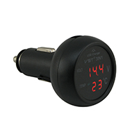 Фото Вольтметр термометр зарядка USB VST-706