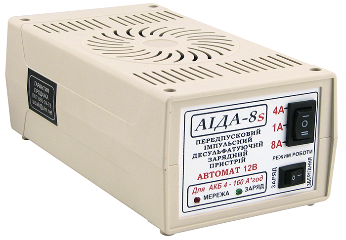 Зарядное устройство Аида-8s (для гелевых и кислотных)