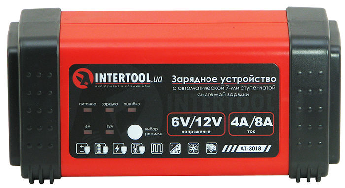 Зарядное устройство Intertool AT-3018 6/12 В